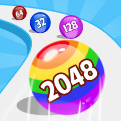 Ball Roll Color 2048